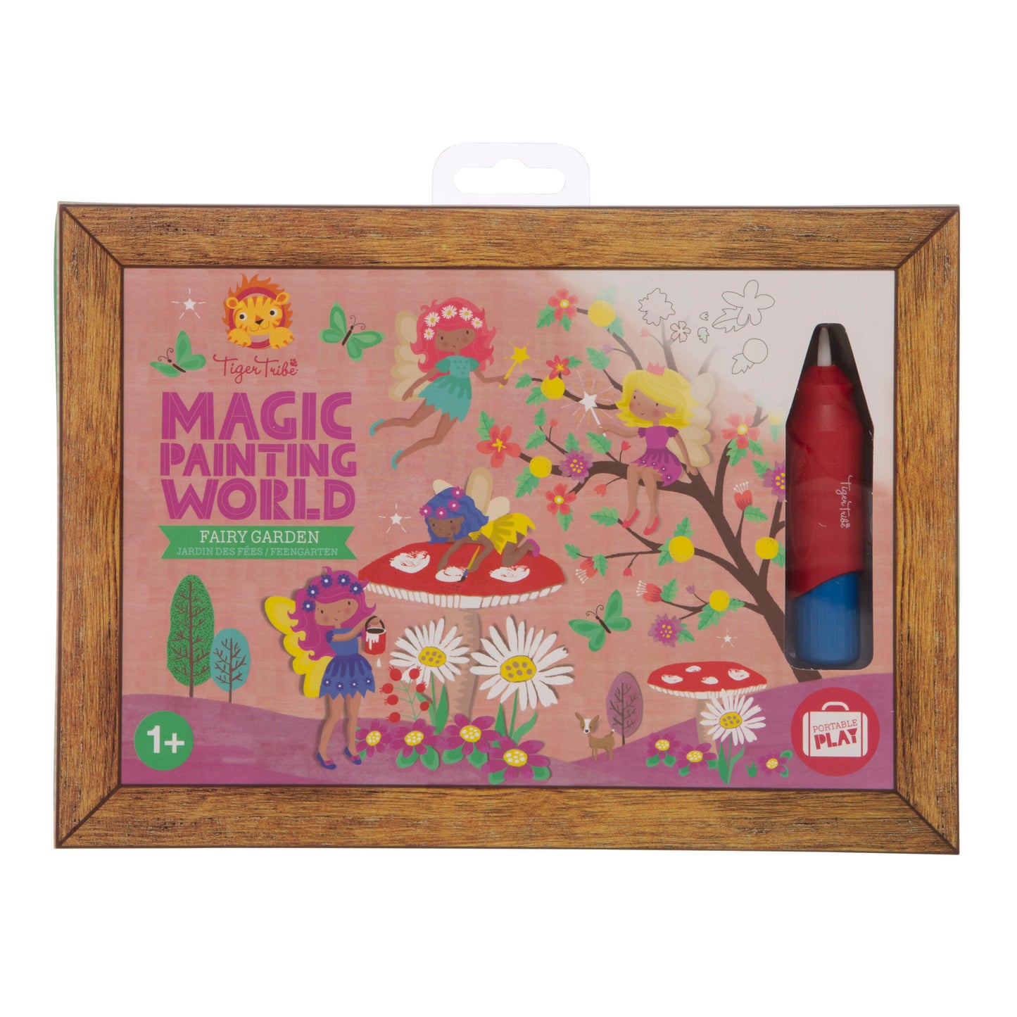 Fairy garden magic paining world